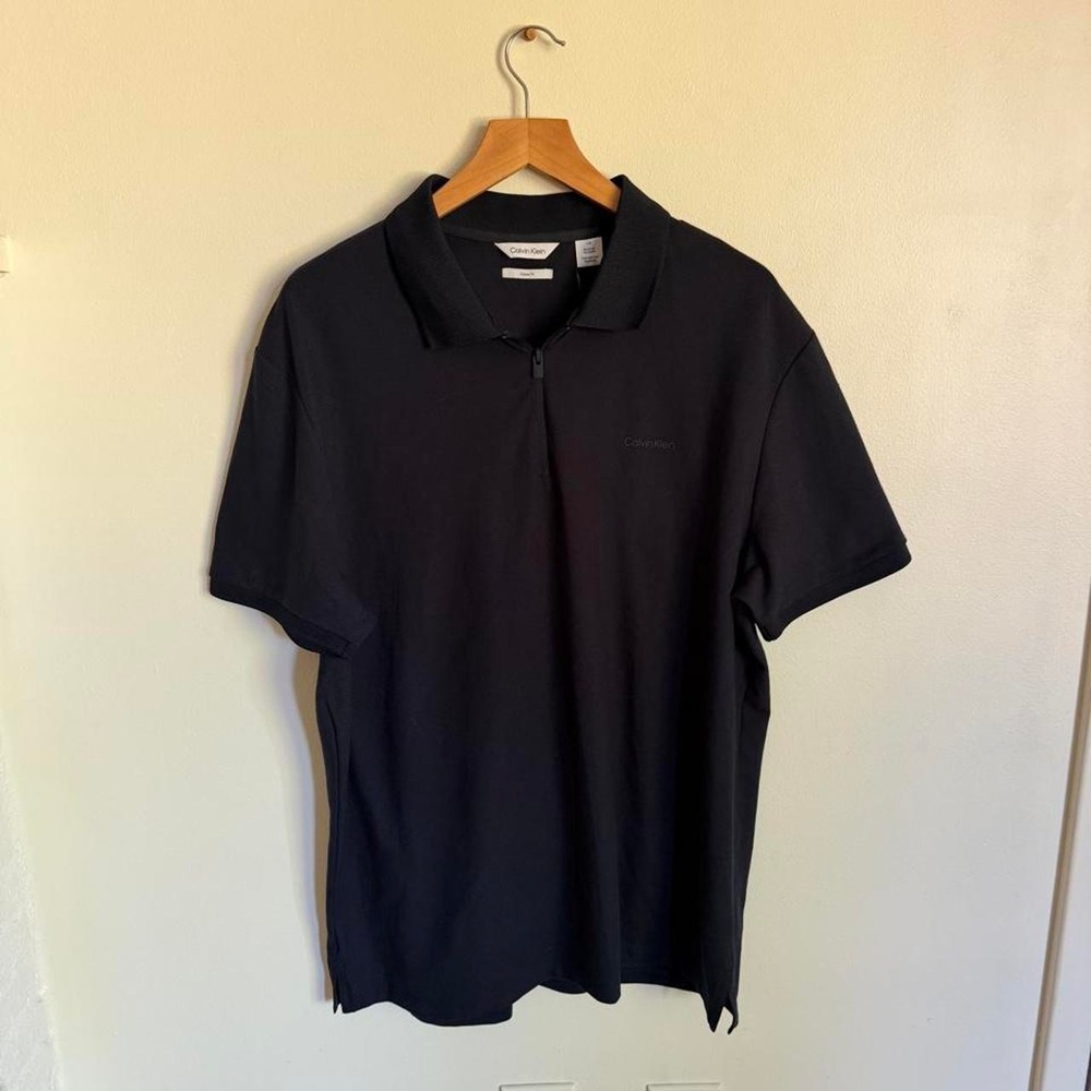 Calvin Klein new with tags polo collared tee - Picture 2 of 4